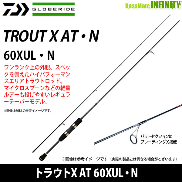 ●ダイワ　21 トラウトX AT 60XUL・N