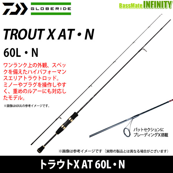 ●ダイワ　21 トラウトX AT 60L・N