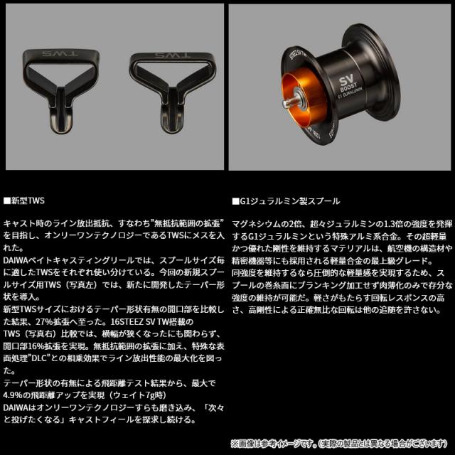●ダイワ　24 スティーズ SV TW 100 （右ハンドル） の通販は