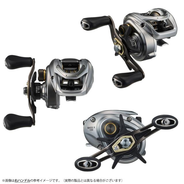 【ナイロン12lb(約120m)糸付き】●ダイワ　24 バスX 100H (右ハンドル)_2