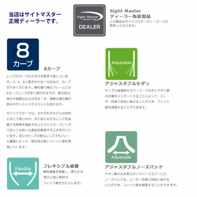 ●ティムコ　サイトマスター ロトンド グレースモークPRO (イーズグリーン) 青木大介プロモデル 