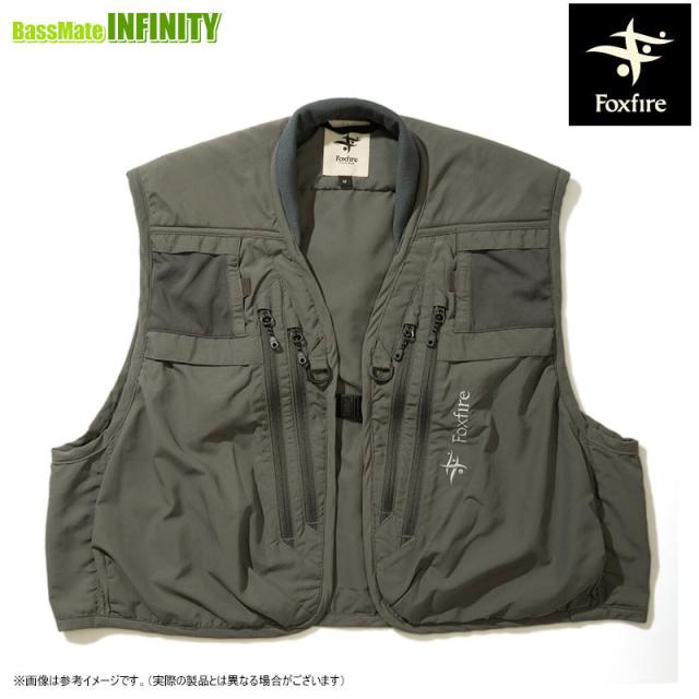 ●フォックスファイヤー　フラットライトベスト (ダークグレー)