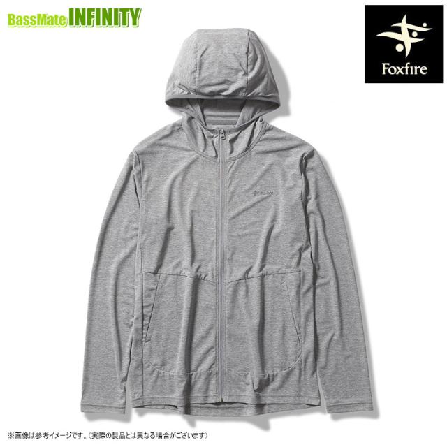 ●フォックスファイヤー　SCフーディ (グレー) 【メール便配送可】