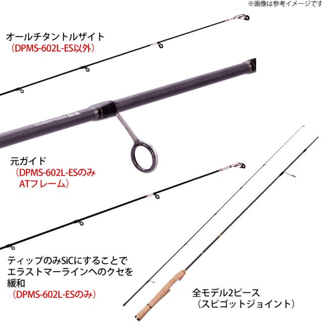 ○アブガルシア ディプロマット DPMS-602LS (スピニングモデル) 【公式
