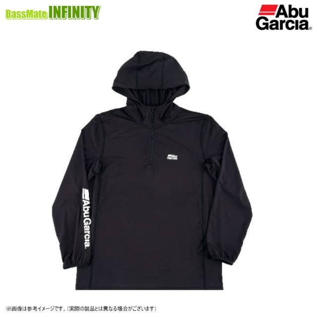 ●アブガルシア Abu　バグオフ アイスドライUV フーディー (ブラック)