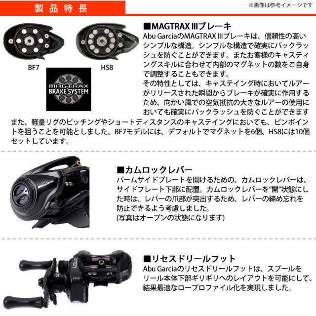 ●アブガルシア Abu　ZENON ゼノン コア HS8-L (左ハンドル)_5