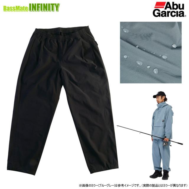 ●アブガルシア Abu　ウォーターレジスタントフィッシング ユーティリティパンツ (ブラック)  【メール便配送可】