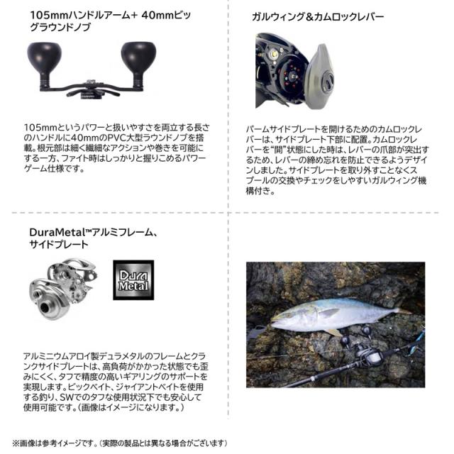 ●アブガルシア Abu　ビースト 400 LP ハイギア (左ハンドル)_2