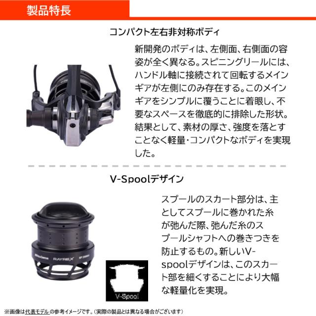 ●アブガルシア Abu　レイレックス スピニング 2500SH_2