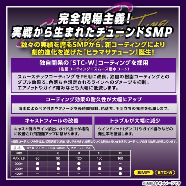 ●バリバス　アバニ キャスティングPE SMP ヒラマサチューン X8 300m (12号160LB)_1