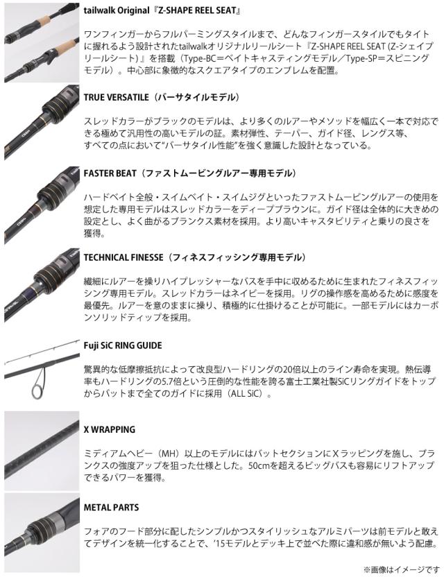 ●テイルウォーク　フルレンジ 22モデル C67M＋/SL （ベイトモデル）_2