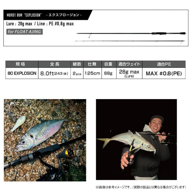 ハリミツ マグバイト MBR01 UNITES ユナイツ 80M EXPLOSION