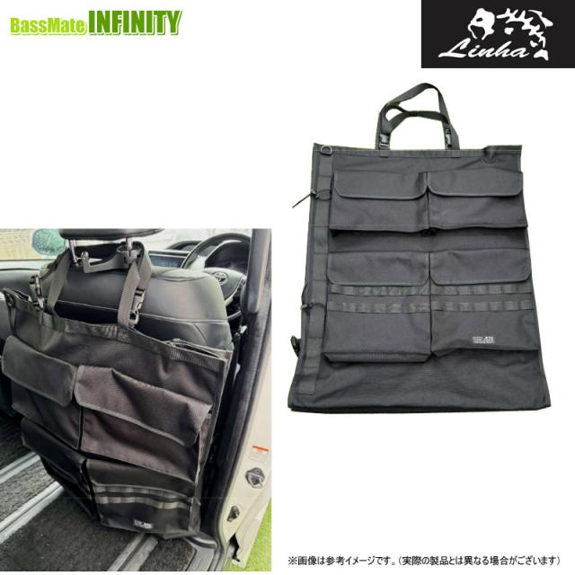 ライズファクトリー LINHA(リーニア)　タックルトートバッグ MSB-65AD ブラック