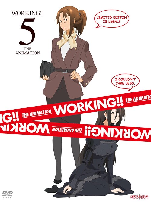 [DVD]/WORKING!! 5 [CD付完全限定生産]/アニメ/ANZB-9659
