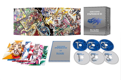 [Blu-ray]/戦姫絶唱シンフォギアGX Blu-ray BOX [3Blu-ray+3CD/初回限定版]/アニメ/KIXA-90909