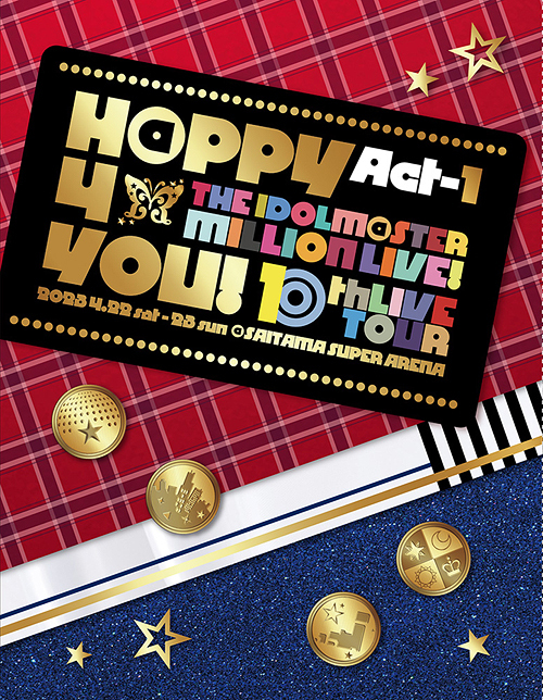 [Blu-ray]/THE IDOLM＠STER MILLION LIVE! 10thLIVE TOUR Act-1 H＠PPY 4 YOU! LIVE Blu-ray [初回生産限定版]/ミリオンライブ!/LABX-38794