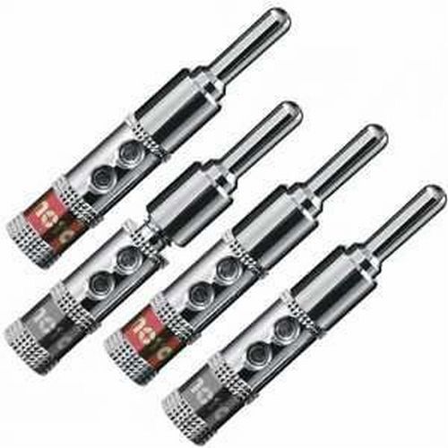 [グッズ]/【2015年7月発売】ZONOTONE 5.5mmφ対応SPケーブル用コネクター バナナプラグ(4個入) LUGB-5.5 Rh/NEOACS-50408