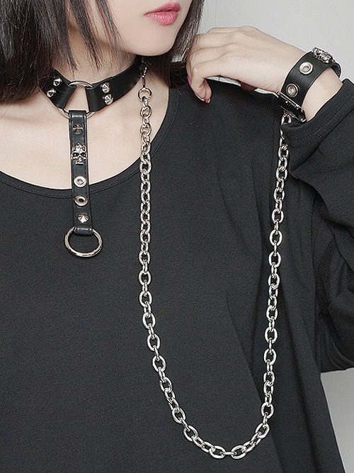 APPAREL]/セックスポットリベンジ/BELT コネクト RING レザー