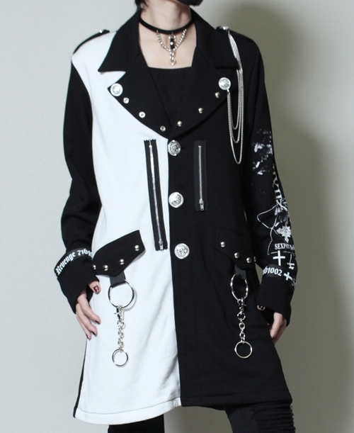 00s y2k SEX POT ReVeNGe カスタム 装飾 グランジ コート 00s y2k SEX POT ReVeNGe カスタム 装飾 グランジ コート Sexpot