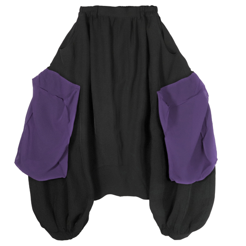 Deorart バルーン サルエルパンツ パープル APPAREL]/ディオラート/ボックスパーツ・バルーンサルエルパンツ