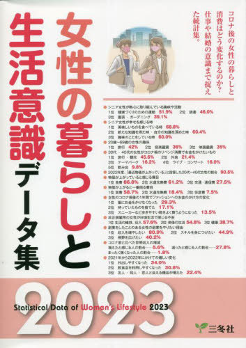 [書籍]/’23 女性の暮らしと生活意識データ集/三冬社/NEOBK-2798740