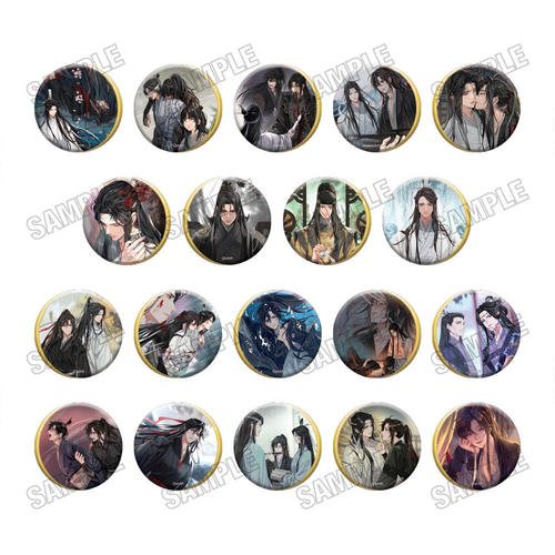 [グッズ]/【2026年9月発売】大河幻想ラジオドラマ 「魔道祖師」 ゴールドメタリック缶バッジコレクション 【完結記念展 Ver.】 二期 BOX/NEOGDS-1034501