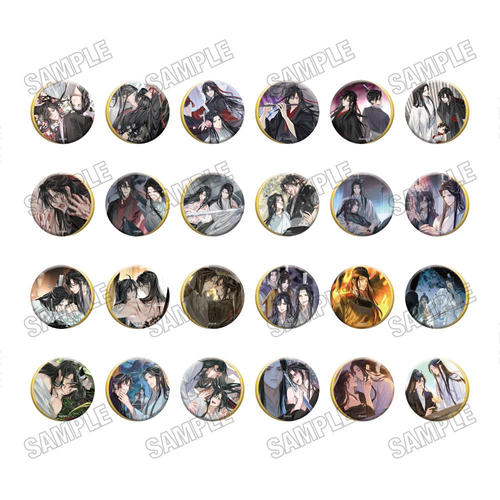 [グッズ]/【2026年9月発売】大河幻想ラジオドラマ 「魔道祖師」 ゴールドメタリック缶バッジコレクション 【完結記念展 Ver.】 三期 BOX/NEOGDS-1034502