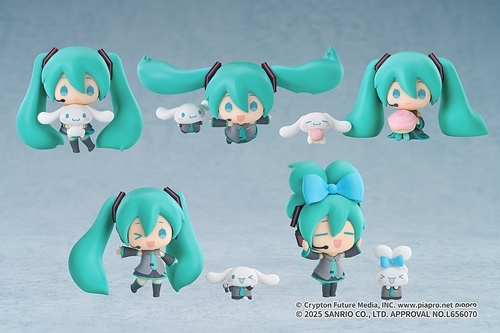 [グッズ]/【2026年7月発売】トレーディングフィギュア 初音ミク×シナモロール BOX/NEOGDS-965291