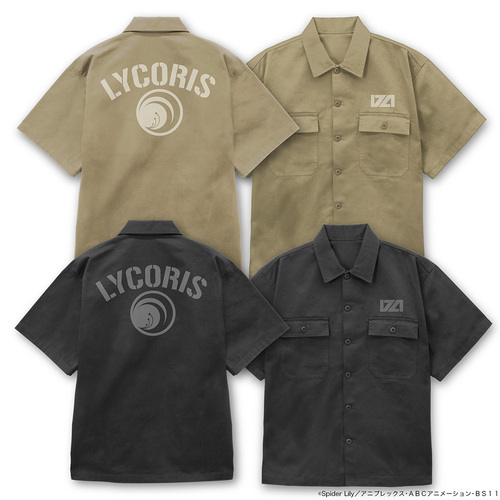 [グッズ]/[サイズ：L]/【2026年5月発売】リコリス・リコイル リコリス ワークシャツ グレー / L/NEOGDS-990355