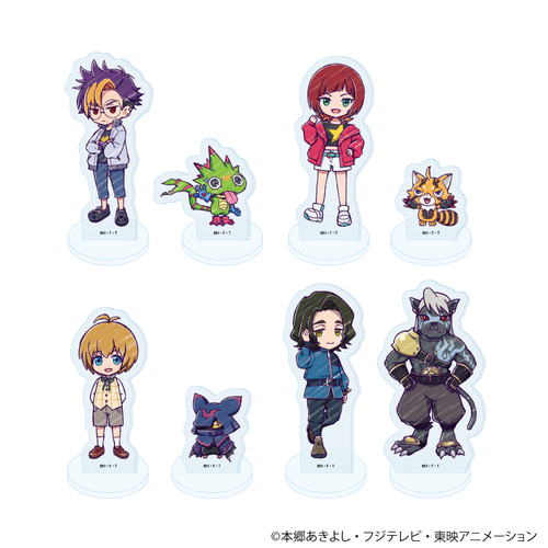 [グッズ]/【2026年4月発売】アクリルぷちスタンド 「DIGIMON BEATBREAK」 01 / ブラインド (全8種) (グラフアートイラスト) BOX/NEOGDS-993330