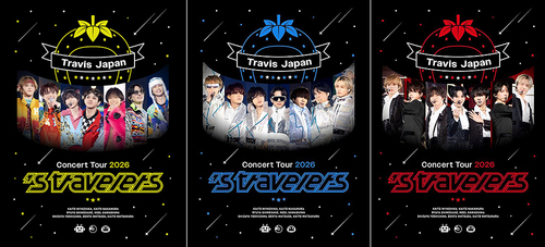 [Blu-ray]/Travis Japan/Travis Japan Concert Tour 2026 's travelers [Blu-ray 完全生産限定盤+初回盤+通常盤初回プレス] [3形態一括購入セット]/NEOIKT-2086
