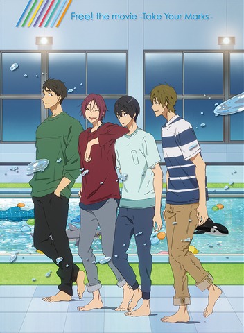 [Blu-ray]/人並み外れた版 Free! -Take Your Marks- [脚本付寸法押さえる版]/アニメ/PCXE-50824