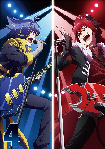 [Blu-ray]/TVアニメ「SHOW BY ROCK!!STARS!!」 第4巻 [Blu-ray+CD]/アニメ/PCXE-50984