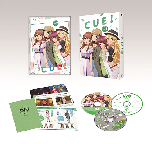 [Blu-ray]/TVアニメ「CUE!」 3巻/アニメ/PCXG-60113