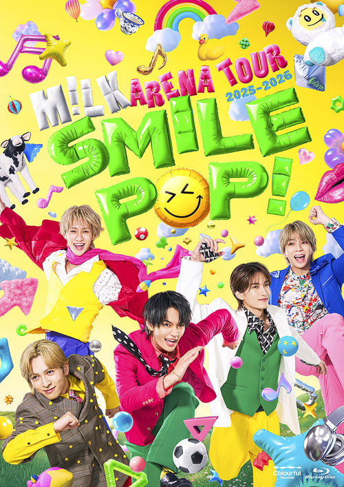 [Blu-ray]/M!LK/M!LK ARENA TOUR 2025-2026 "SMILE POP!" [初回限定盤]/VIZL-2539