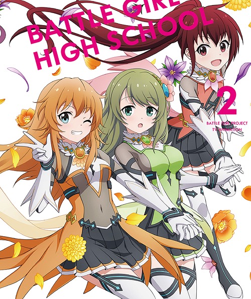 [Blu-ray]/バトルガール ハイスクール Blu-ray Disc & CD BOX Vol.2 [Blu-ray+6CD]/アニメ/VTZF-92
