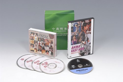 [CD]/中森明菜/SUPER BEST COLLECTION "AKINA+EAST LIVE" [4CD+DVD]/WQZQ-12