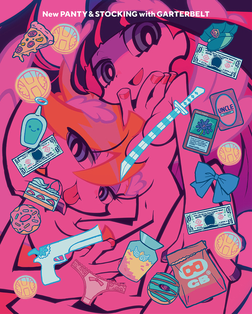 [Blu-ray]/New PANTY & STOCKING with GARTERBELT Blu-ray BOX/アニメ/ZMAZ-18631