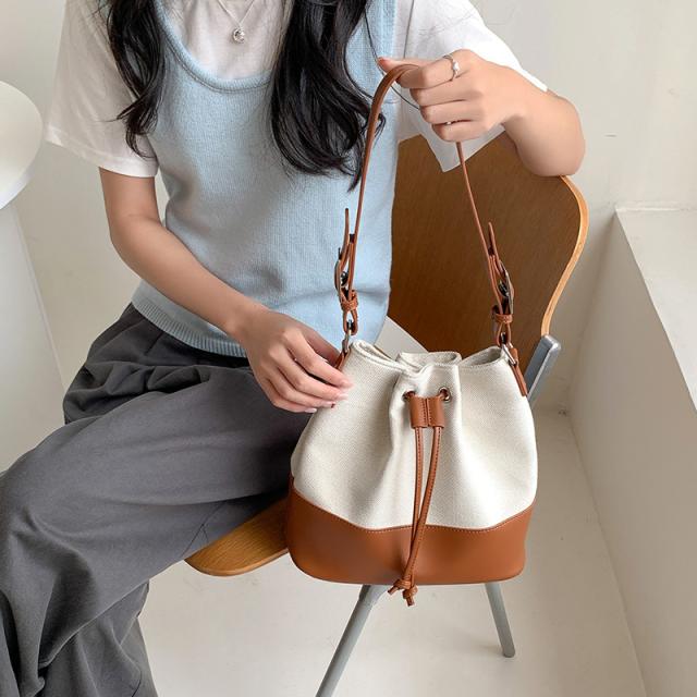 巾着バッグ レディース ショルダー 2way ハンドバッグ PUレザー トート