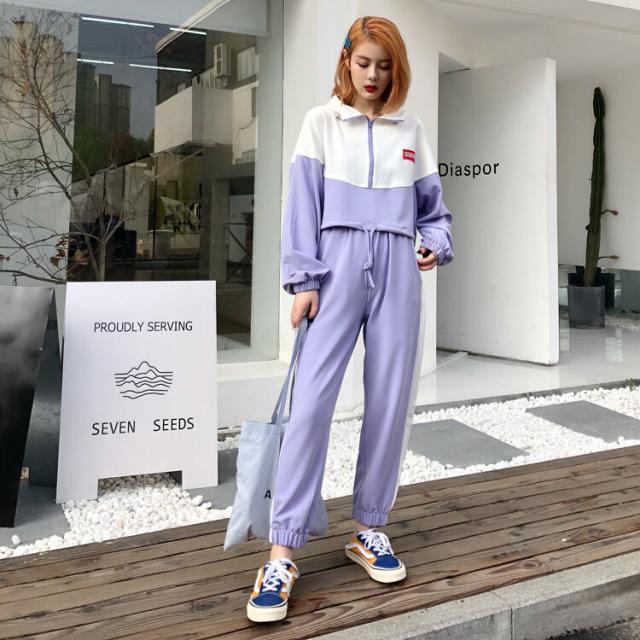 トレーナー パンツ スウェット 長袖 セットアップ ジャージ 韓国 トレーナー セットアップ ジャージ パンツ スウェット 長袖 韓国