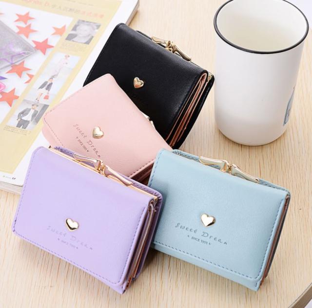 ミニ財布 レディース 三つ折り 財布 サイフ コンパクト カード入れ さいふ 小銭入れ 小さめ コインケース 軽量 可愛い 小さい プチプラ の通販はau Pay マーケット Pleglad