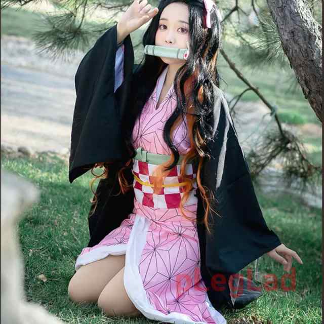 鬼滅の刃 コスプレ　 竈門禰豆子 かまどねずこ　コスプレ衣装