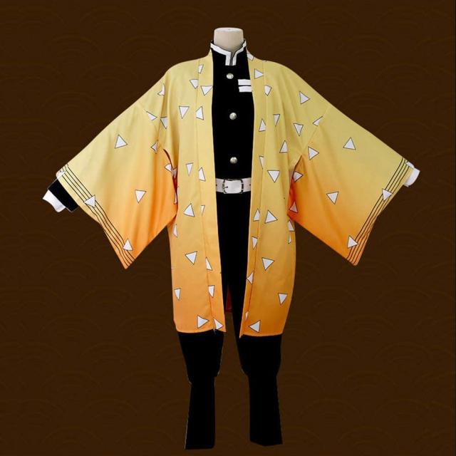 鬼滅の刃 きめつのやいば 我妻善逸 あがつま ぜんいつ 鬼殺隊隊服