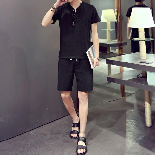 セットアップ Tシャツ メンズ トップス ハーフパンツ 短パン