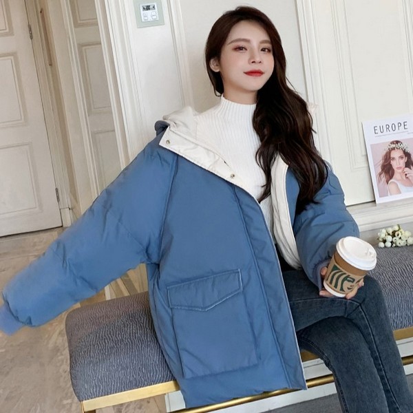 ダウンジャケット レディース フード ロング ミドル丈 フーデッド