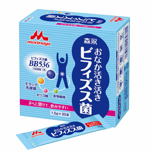 機能性食品 森永クリニコ おなか活き活きビフィズス菌 1.5g×30本 粉末