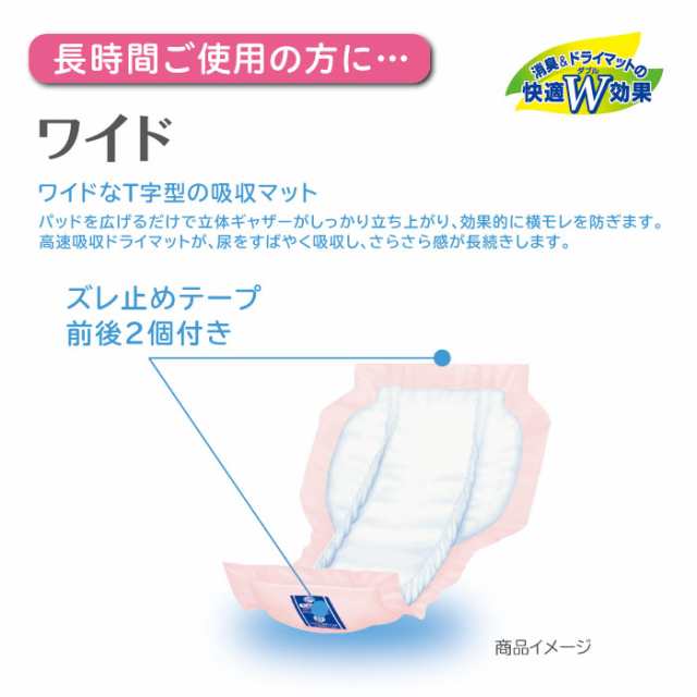 在庫限り】【パッド／ワイド／30枚】大人用紙おむつ 施設・病院用