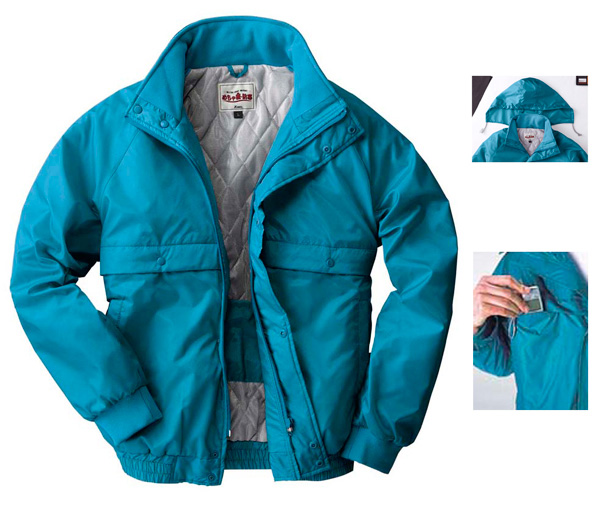 作業着・作業服/防寒着・防寒対策/秋冬用　ジーベック 372 ブルゾン 防寒着 M〜5L