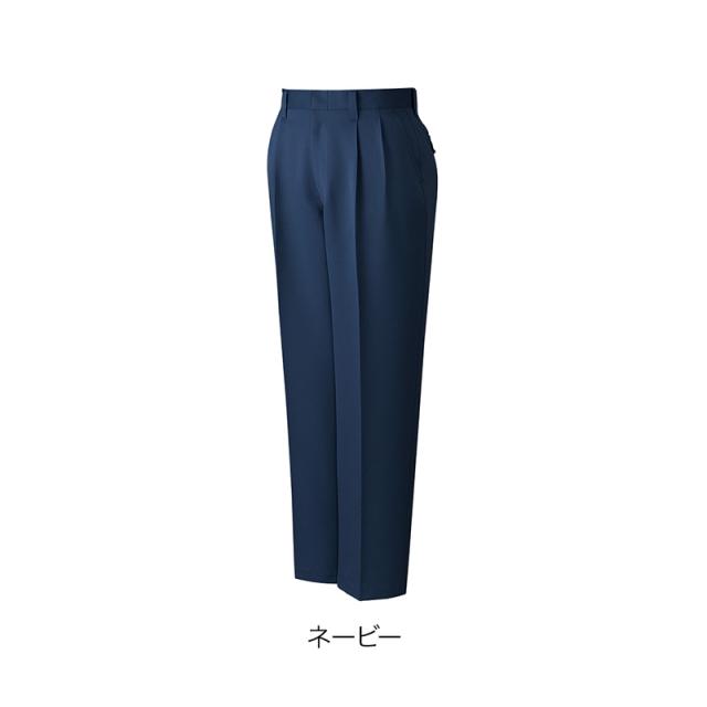 エコツータックパンツ (秋冬) 自重堂 JICHODO 80701 (ポリエステル90%・綿10%) 70〜88
