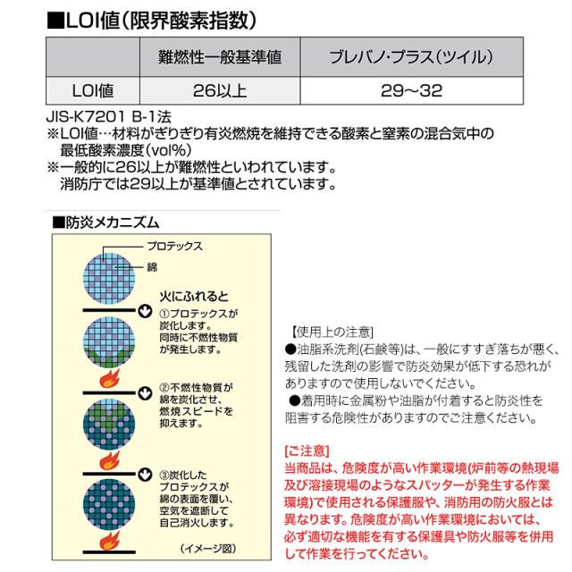 難燃ブルゾン (秋冬) 自重堂 JICHODO 82400 (綿55%、アクリル系45%) S・M・L ・LL_4